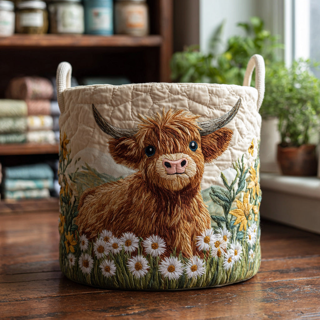 Sarah | Highland Charm Laundry Basket