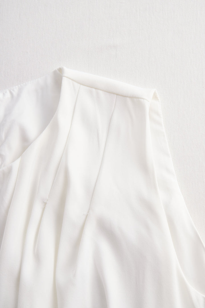 Naomi | Elegant Sleeveless Midi A-Line Dress