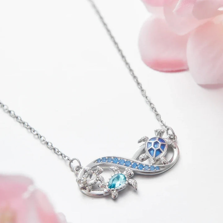 Kayleigh | Crystal Turtle Necklace