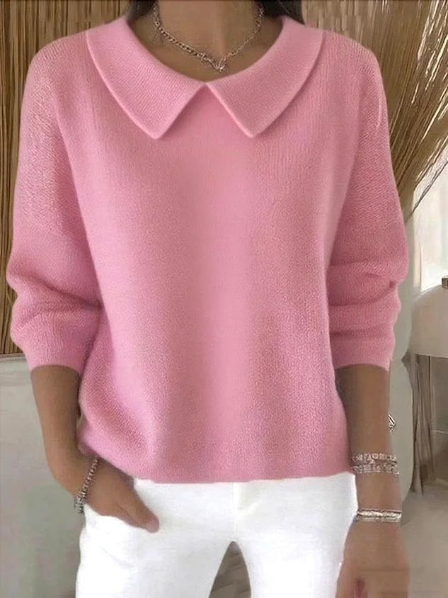 Bette | Collared Relaxed Pullover