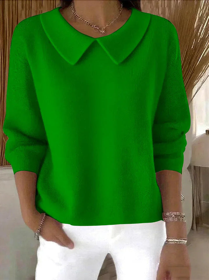 Bette | Collared Relaxed Pullover