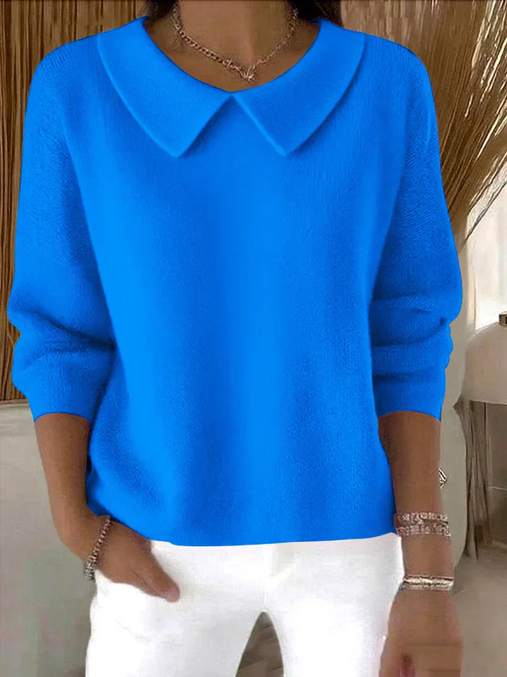 Bette | Collared Relaxed Pullover