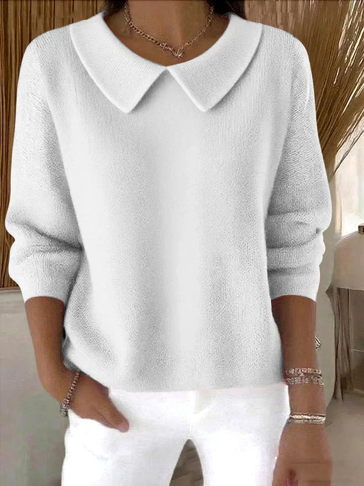 Bette | Collared Relaxed Pullover