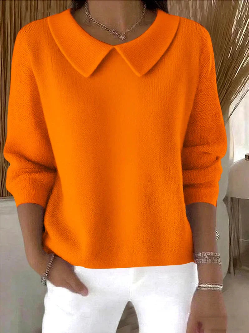 Bette | Collared Relaxed Pullover
