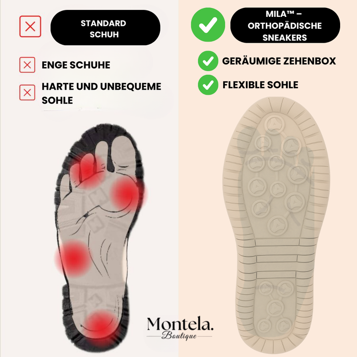 Mila | Comfortable Orthopedic Sneakers
