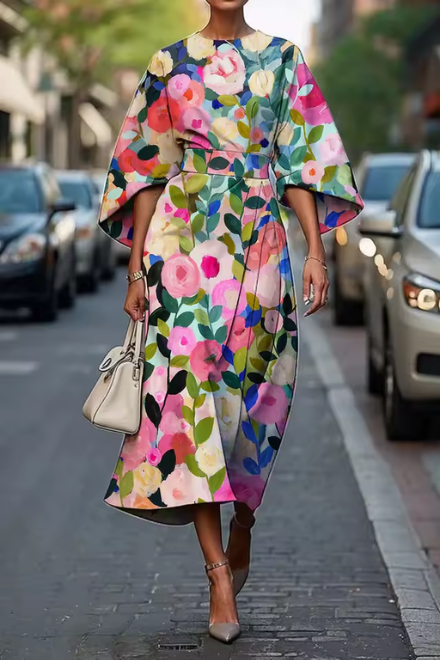 Eleanor | Elegant Floral Dress