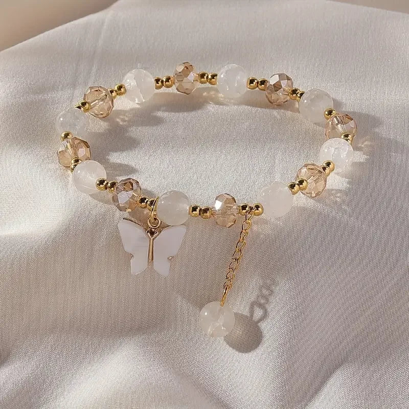 Elowena | Butterfly Beaded Bracelet