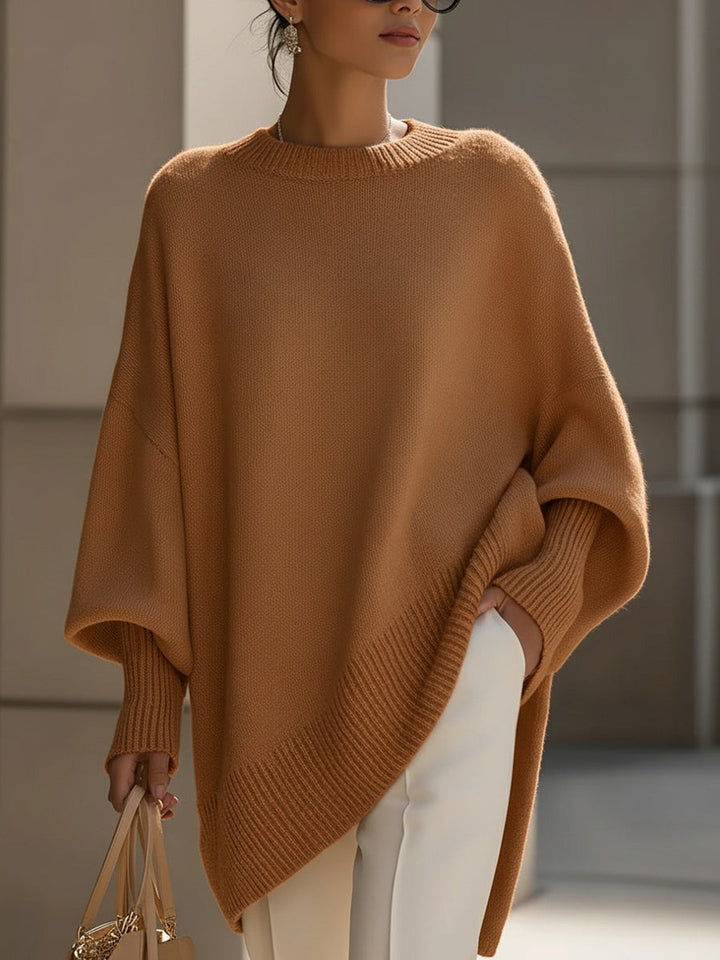 Korelia | Oversized Drape Knit Sweater