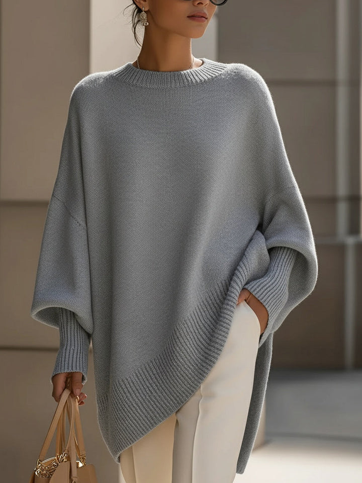 Korelia | Oversized Drape Knit Sweater