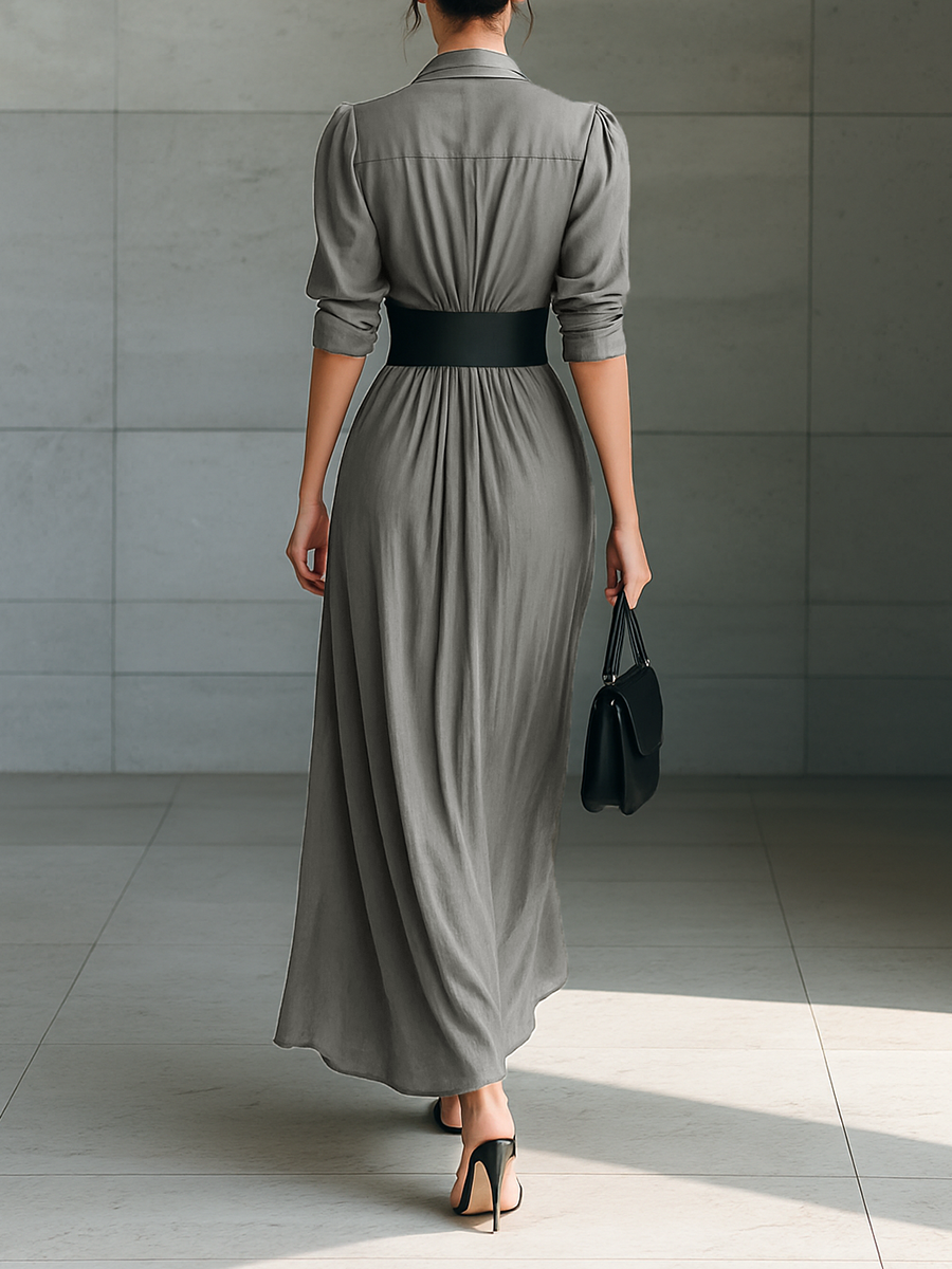 Betsy | Pleated Flowing Dress