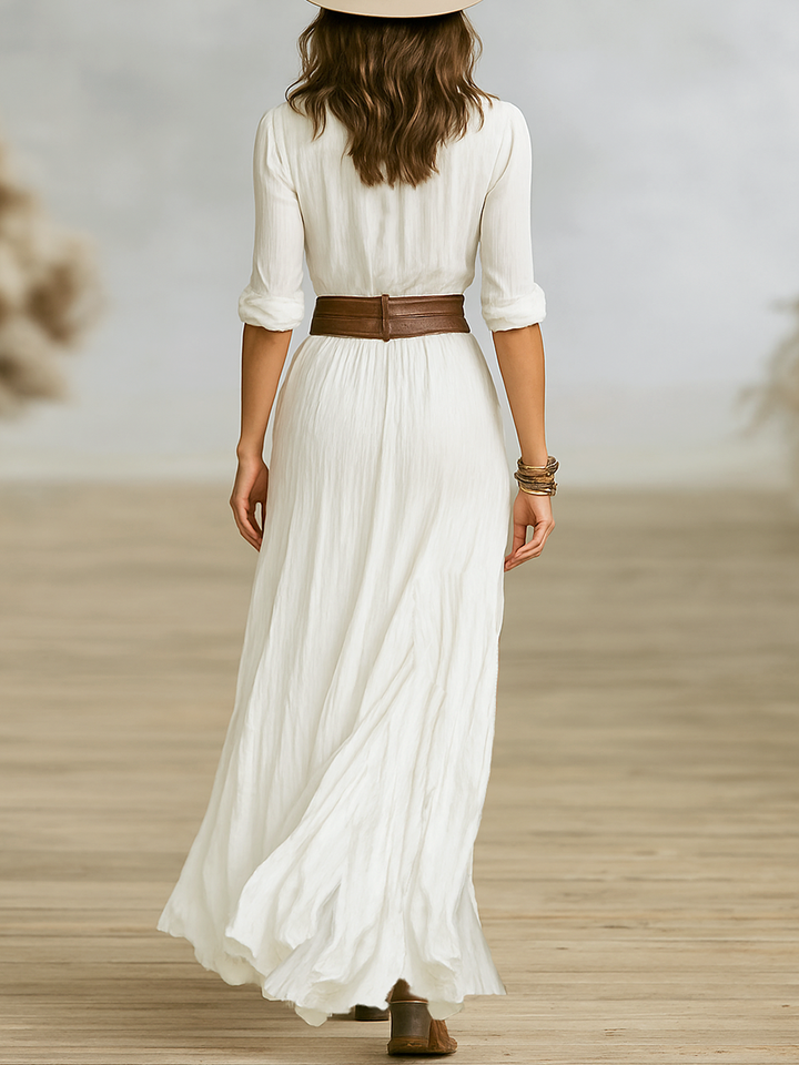 Dixie | Linen Long Dress