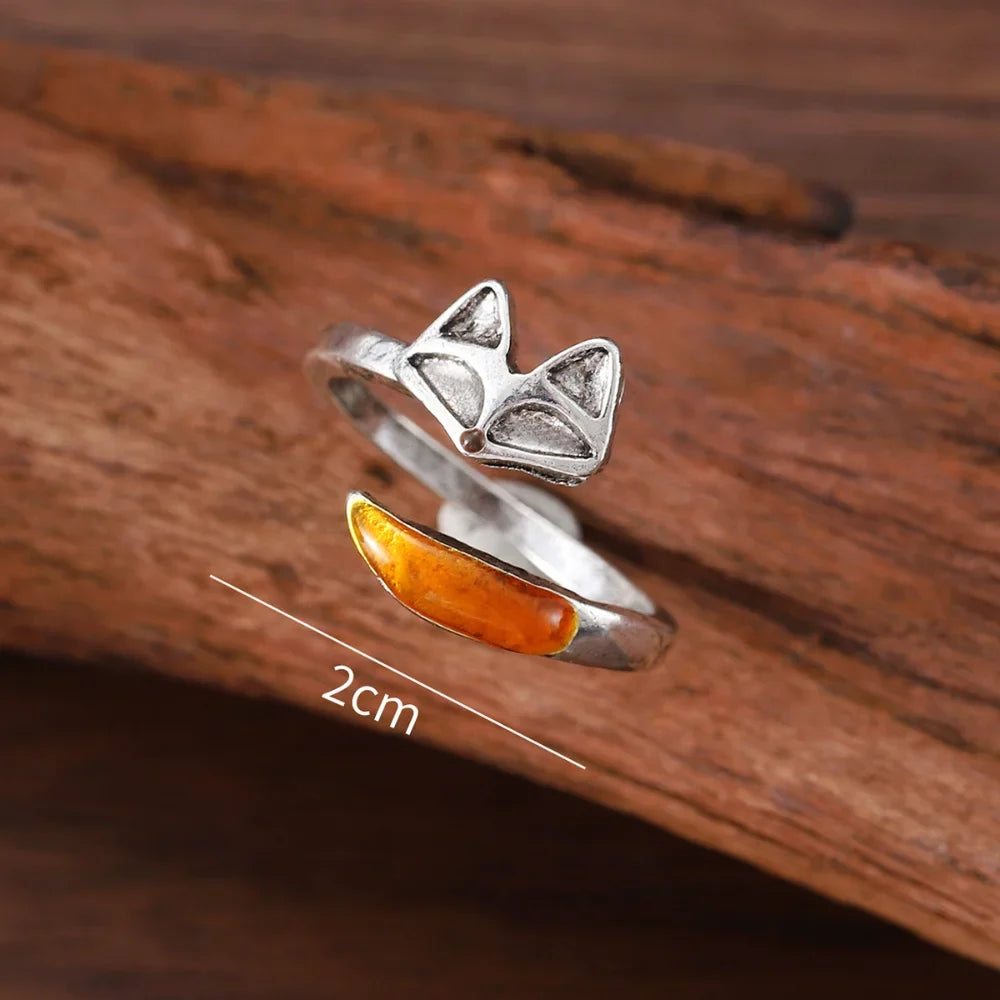 Umi | Vintage Fox Spirit Ring