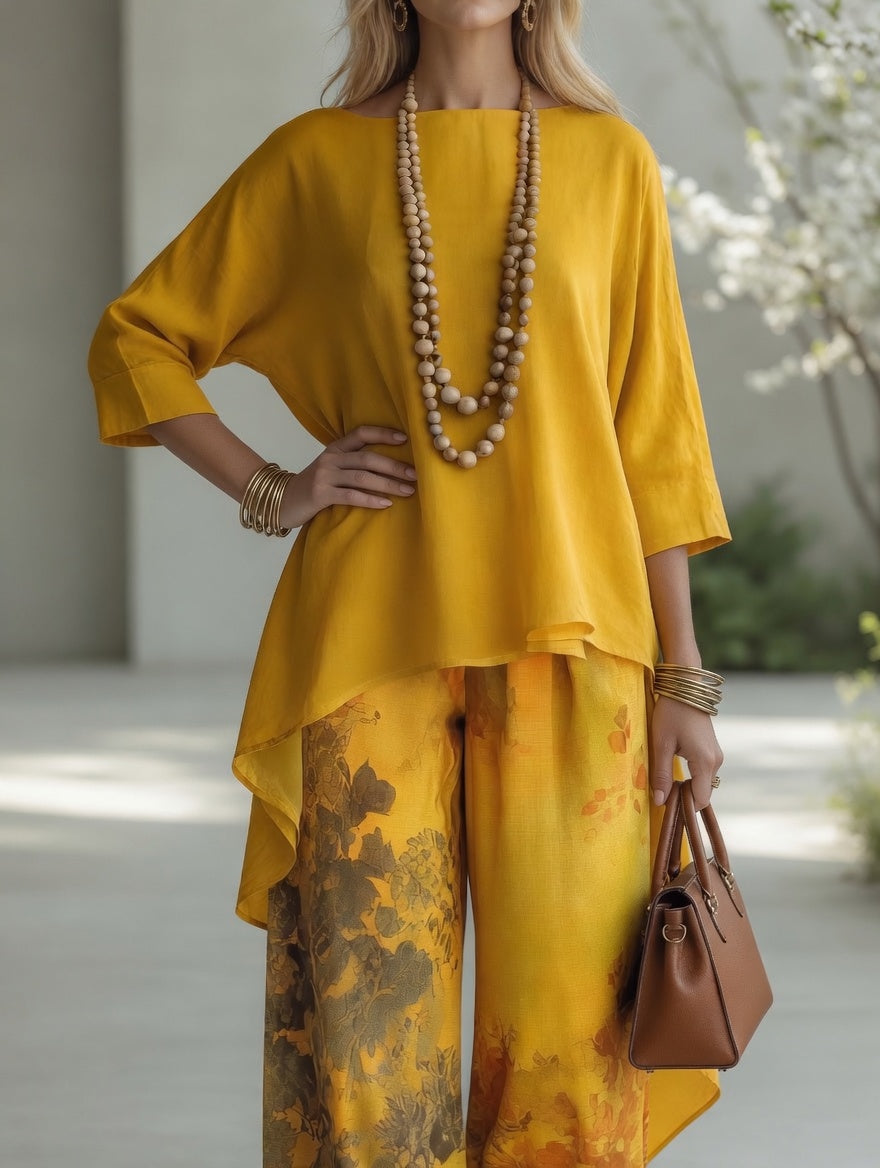 Zetta | Vintage Bohemian Two-Piece Set