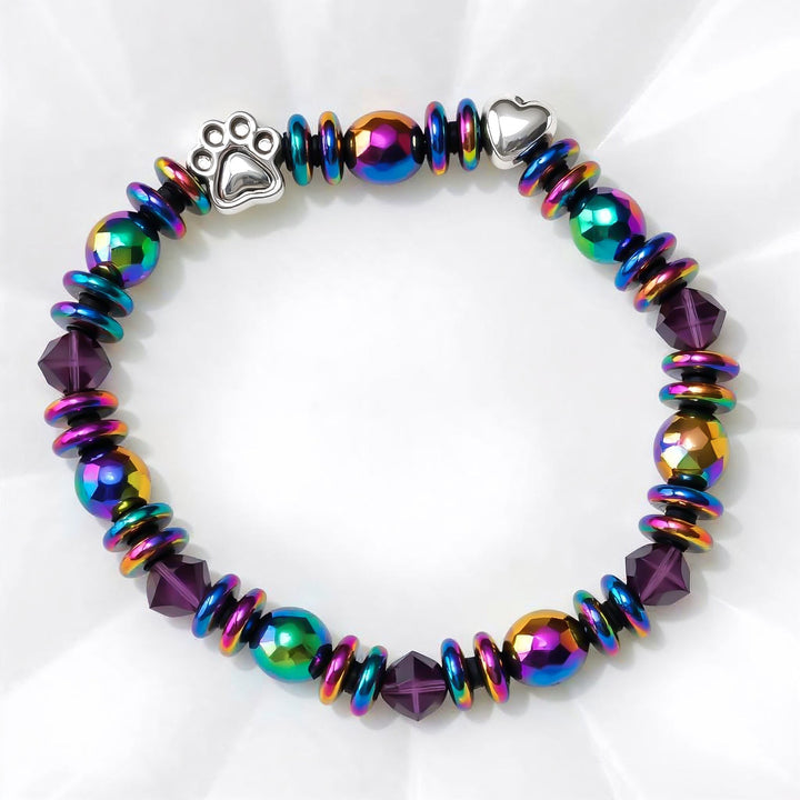 Wilmina | Paw Print Charm Bracelet