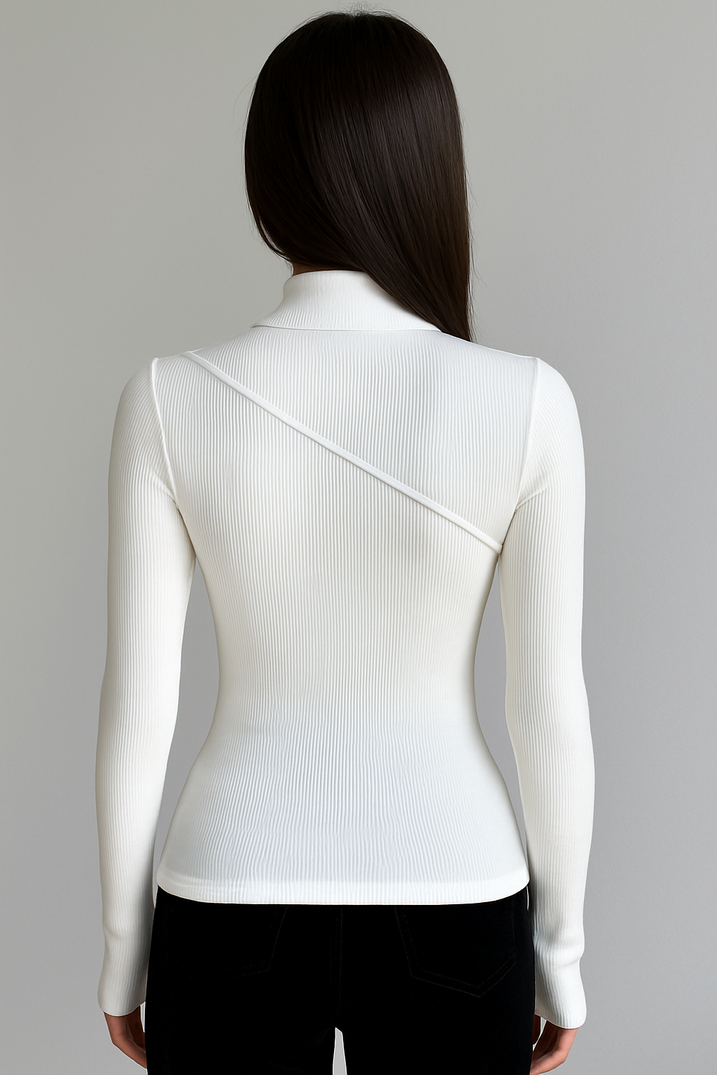 Corliss | Sleek Mock Neck Top