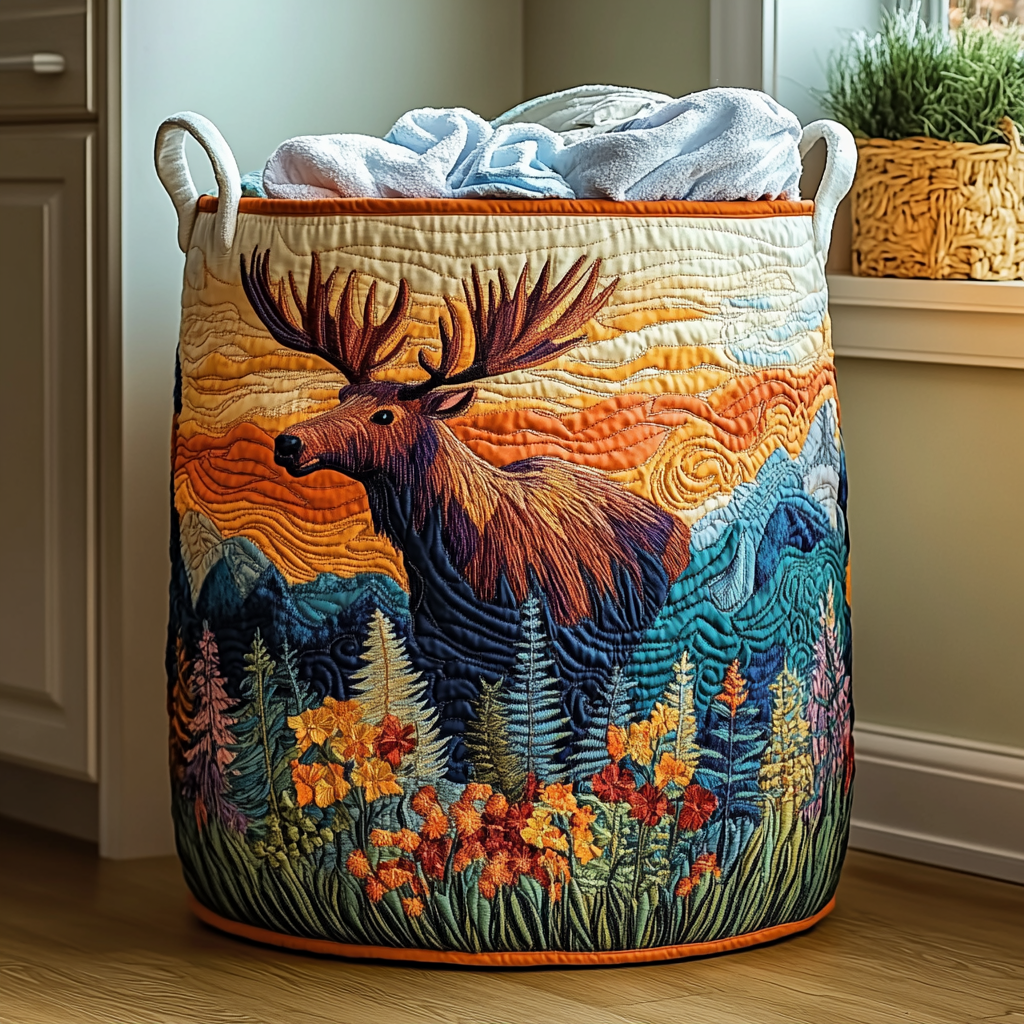 Sarah | Forest Laundry Basket