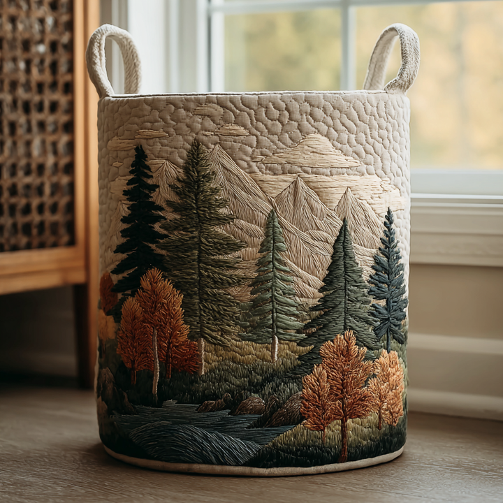 Sarah | Forest Laundry Basket