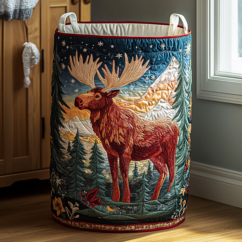 Sarah | Forest Laundry Basket