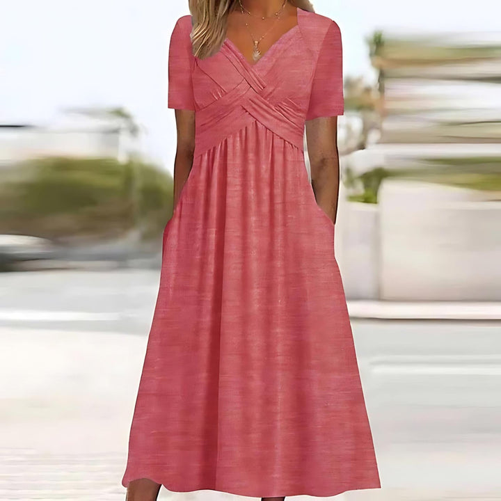 Elisa  | Elegant Midi Dress