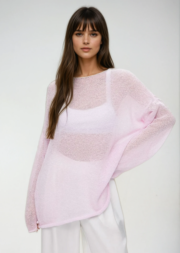 Salwa | Airy Boat-Neck Sweater