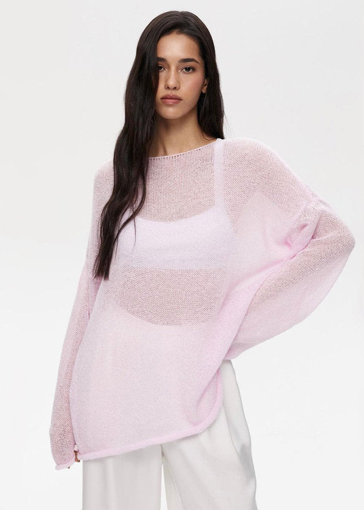 Salwa | Airy Boat-Neck Sweater