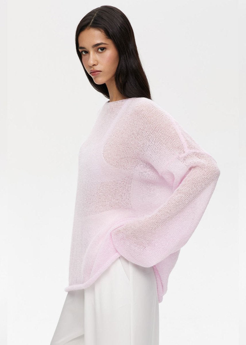 Salwa | Airy Boat-Neck Sweater