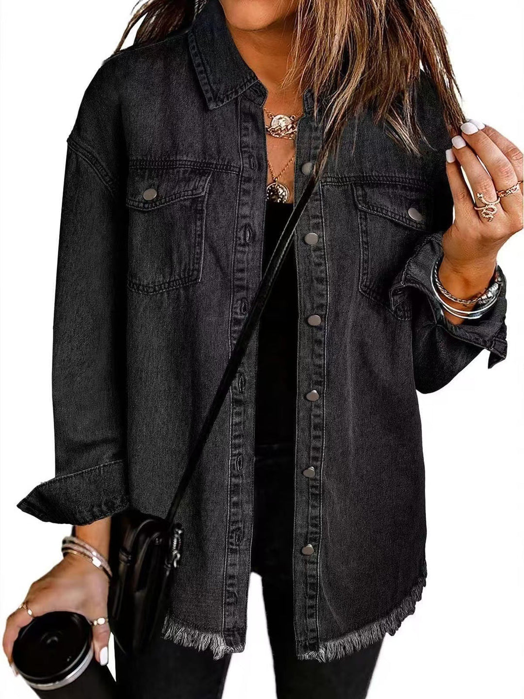 Caitlin | Classic Everyday Denim Jacket