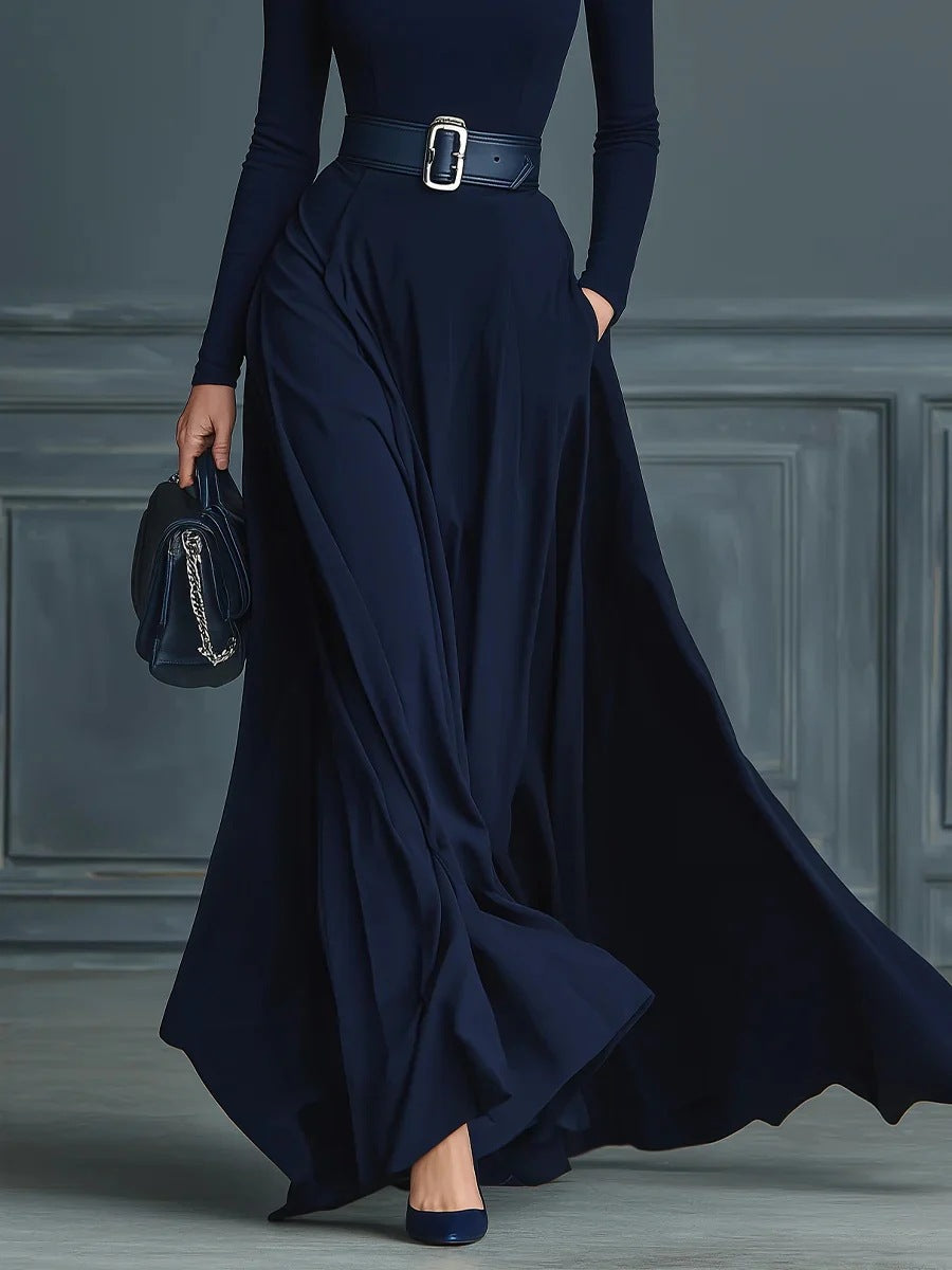 Cortney | High-Neck Maxi Dress