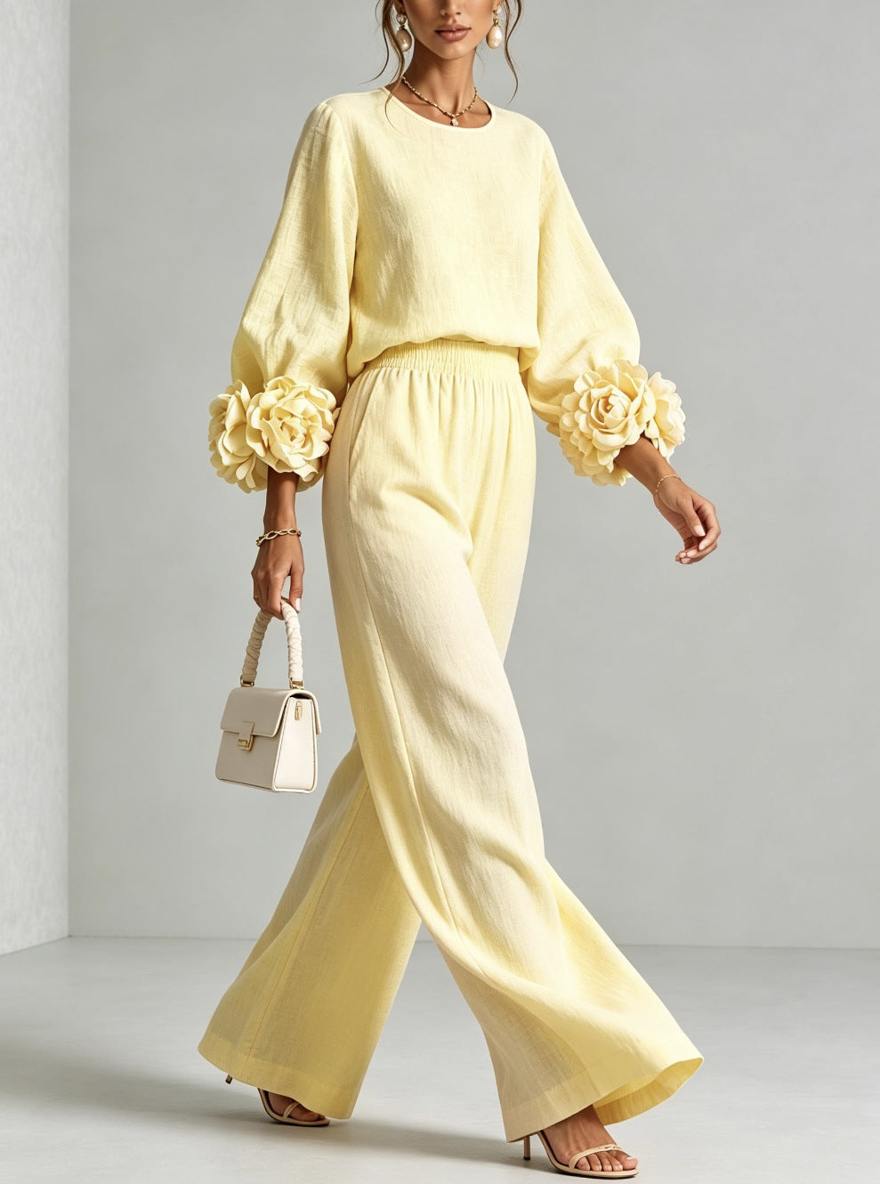 Rosetta | Floral Cuff Two-Piece