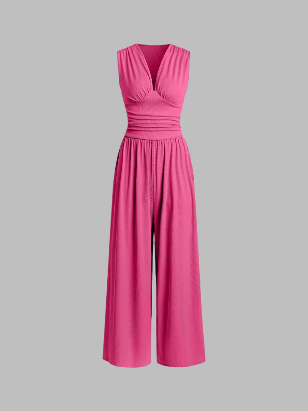 Lucy | Chic Sleeveless Wide-Leg Jumpsuit
