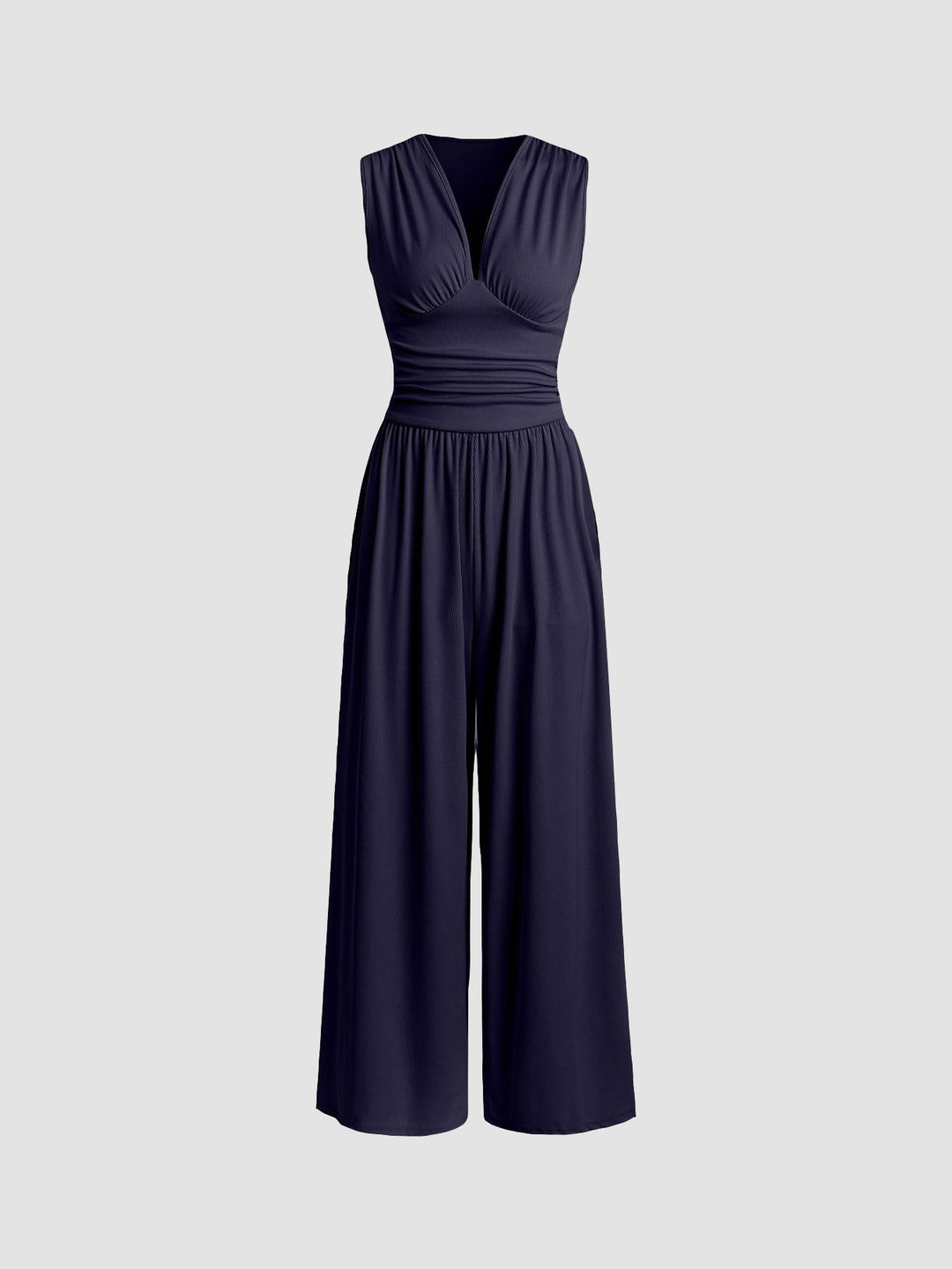 Lucy | Chic Sleeveless Wide-Leg Jumpsuit