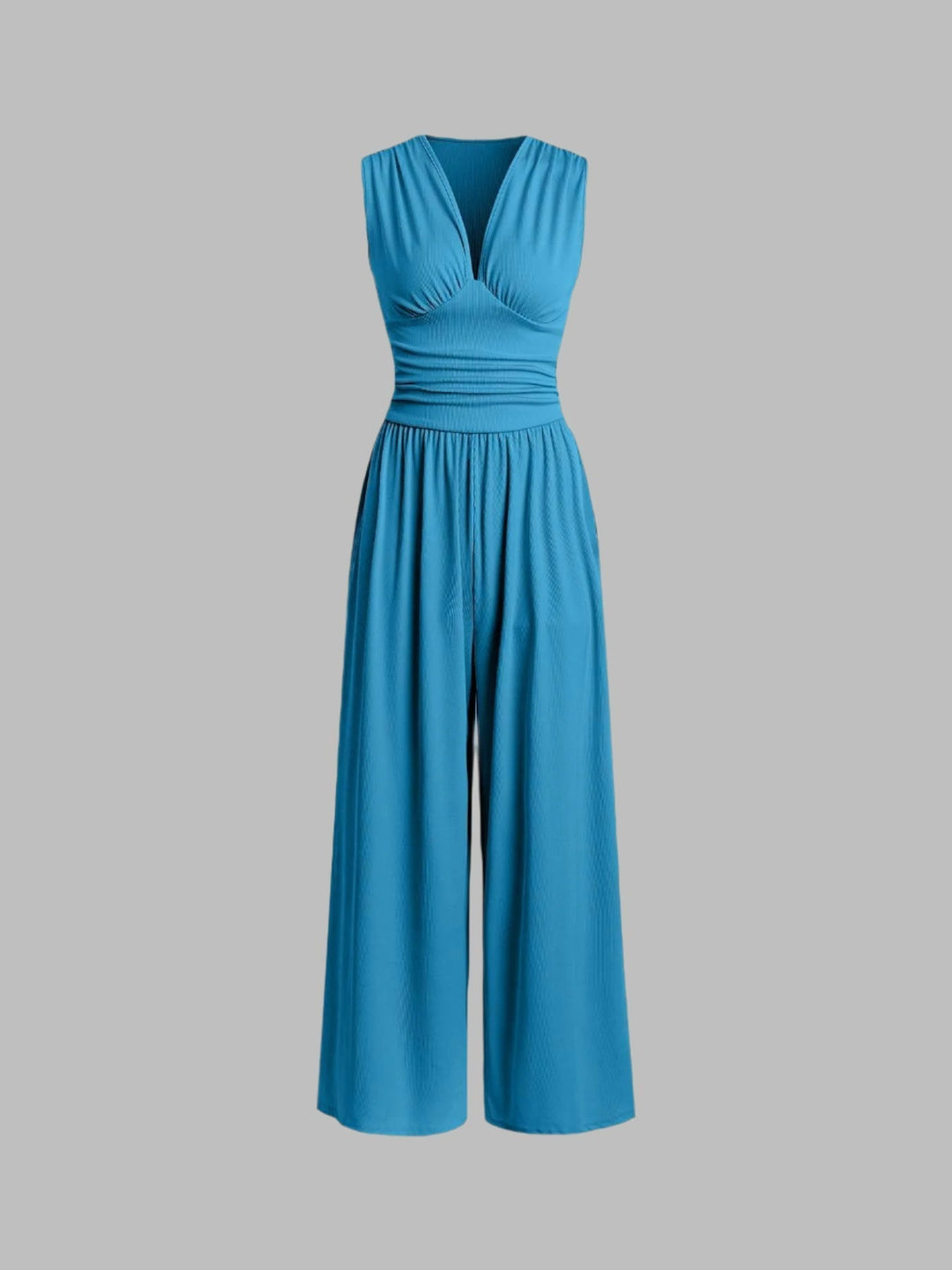 Lucy | Chic Sleeveless Wide-Leg Jumpsuit