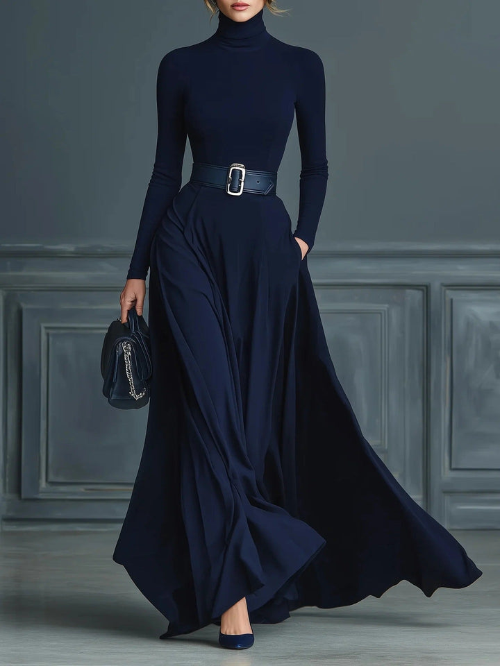 Cortney | High-Neck Maxi Dress