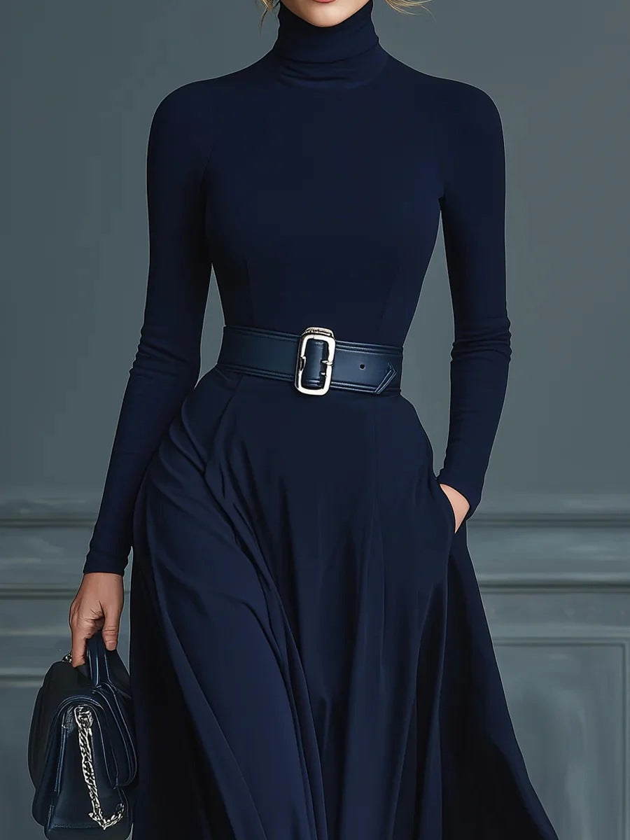 Cortney | High-Neck Maxi Dress