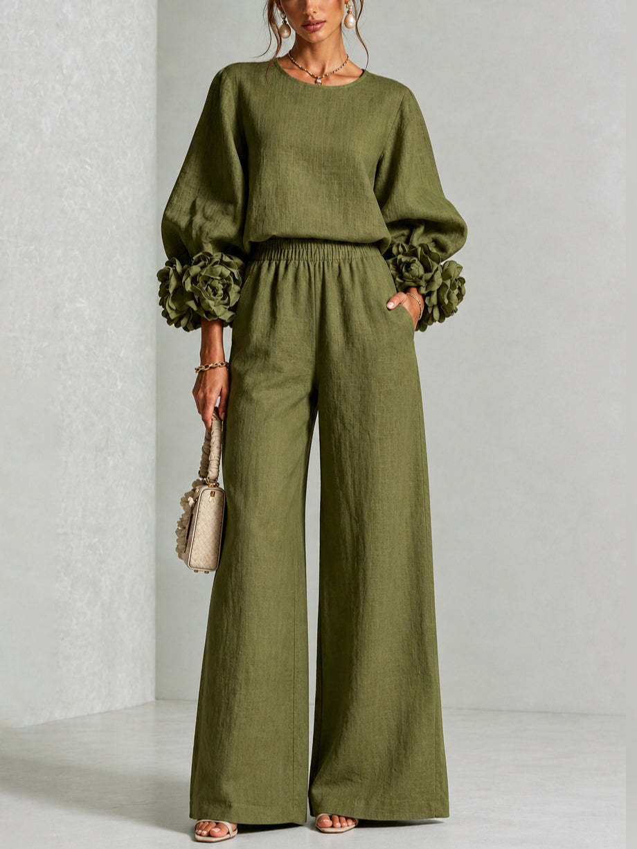 Rosetta | Floral Cuff Two-Piece