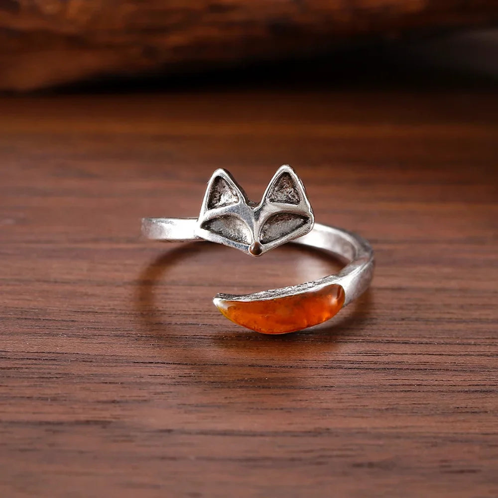 Umi | Vintage Fox Spirit Ring
