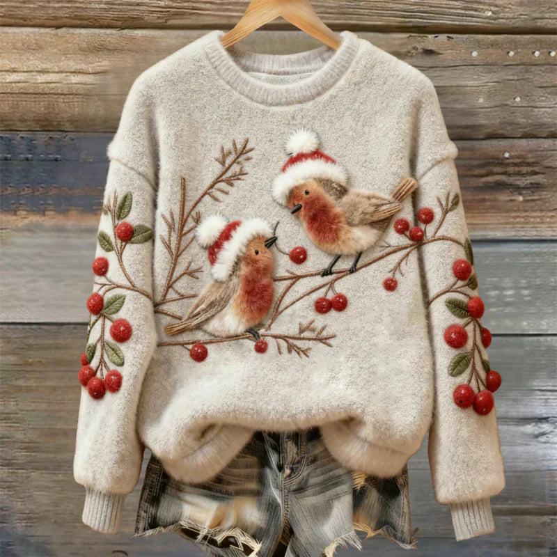 Campbell | Robin Redbreast Teddy Sweater