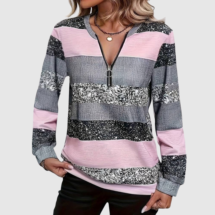 Rylie | Cosy Zip Sweater