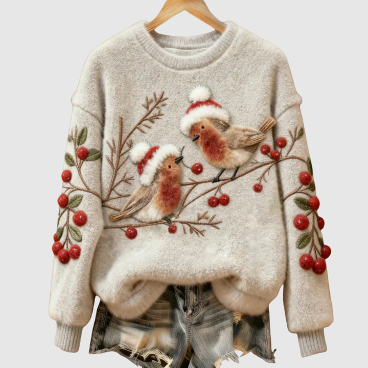Campbell | Robin Redbreast Teddy Sweater