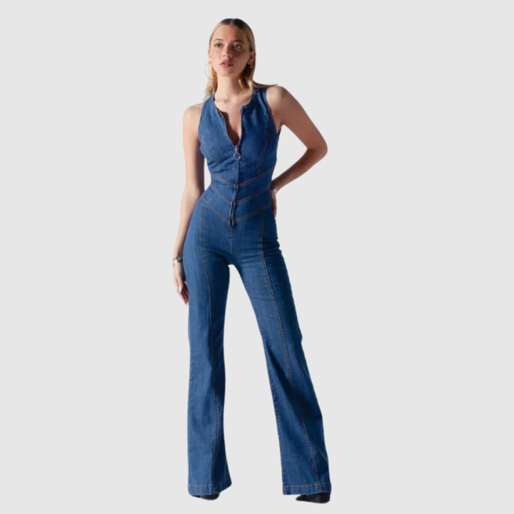 Cupido Heart | Denim Jumpsuit