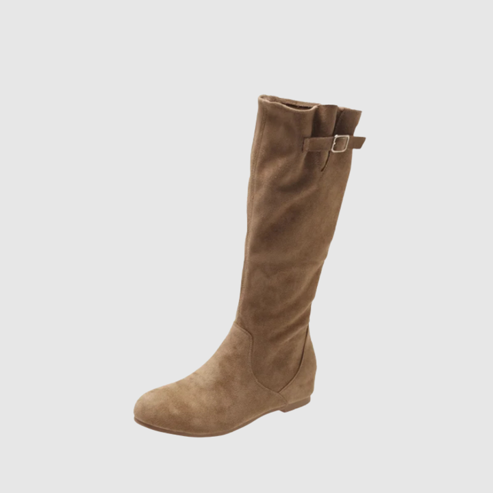 Isabella | Stylish Knee-High Suede Boots