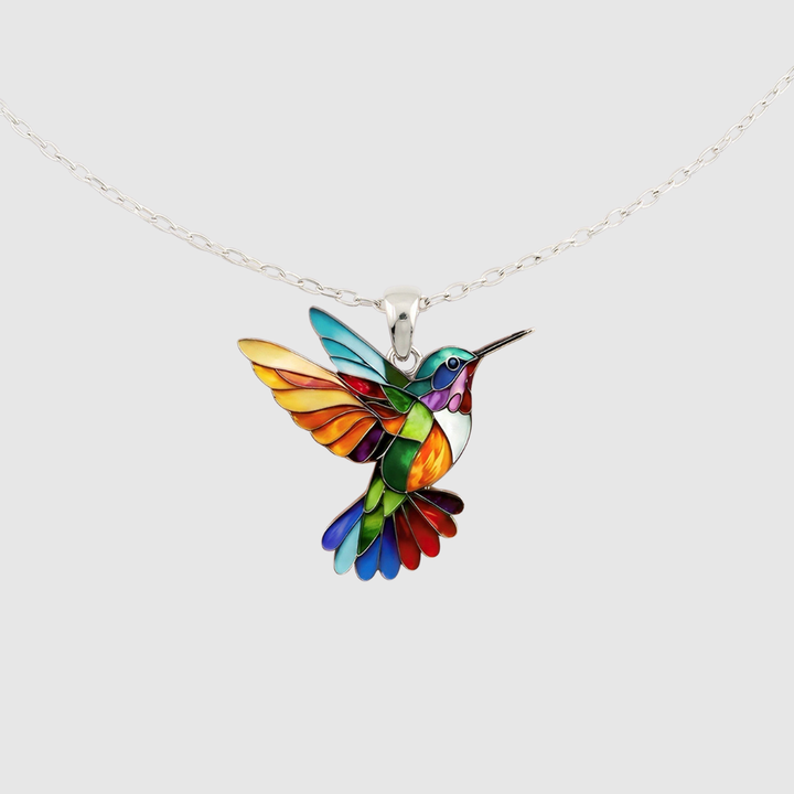 Claire | Hummingbird Pendant Necklace