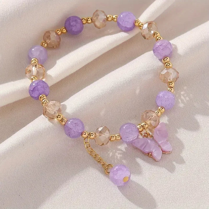 Elowena | Butterfly Beaded Bracelet