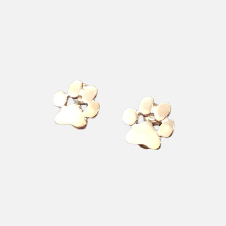 Ivanna | Stainless Steel Paw Earrings