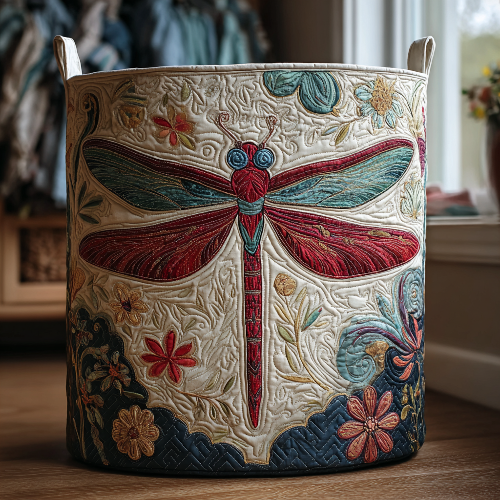 Sarah | Dragonfly Laundry Basket