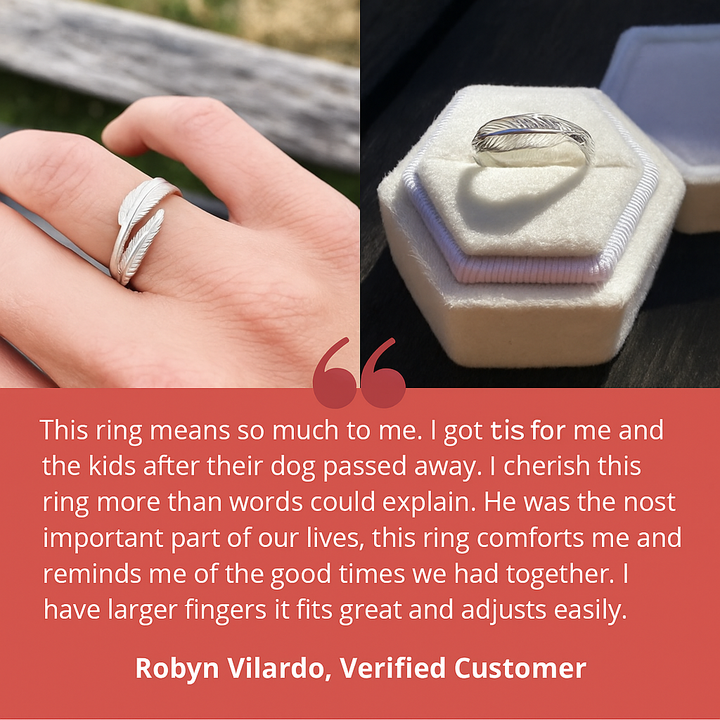 Elke | Adjustable Memorial Ring