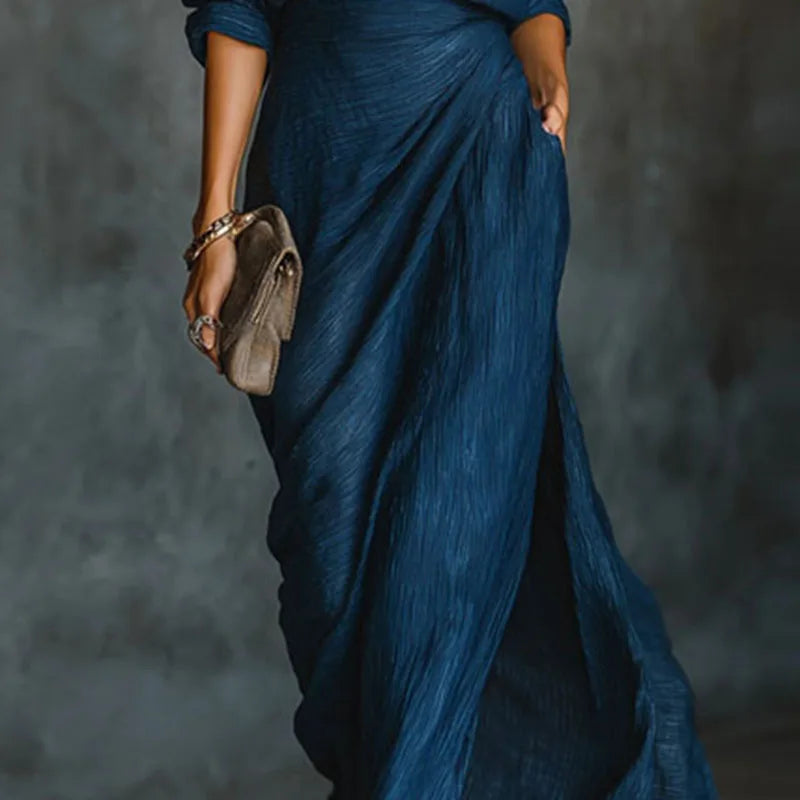 Evelina | Pleated Maxi Two-Piece