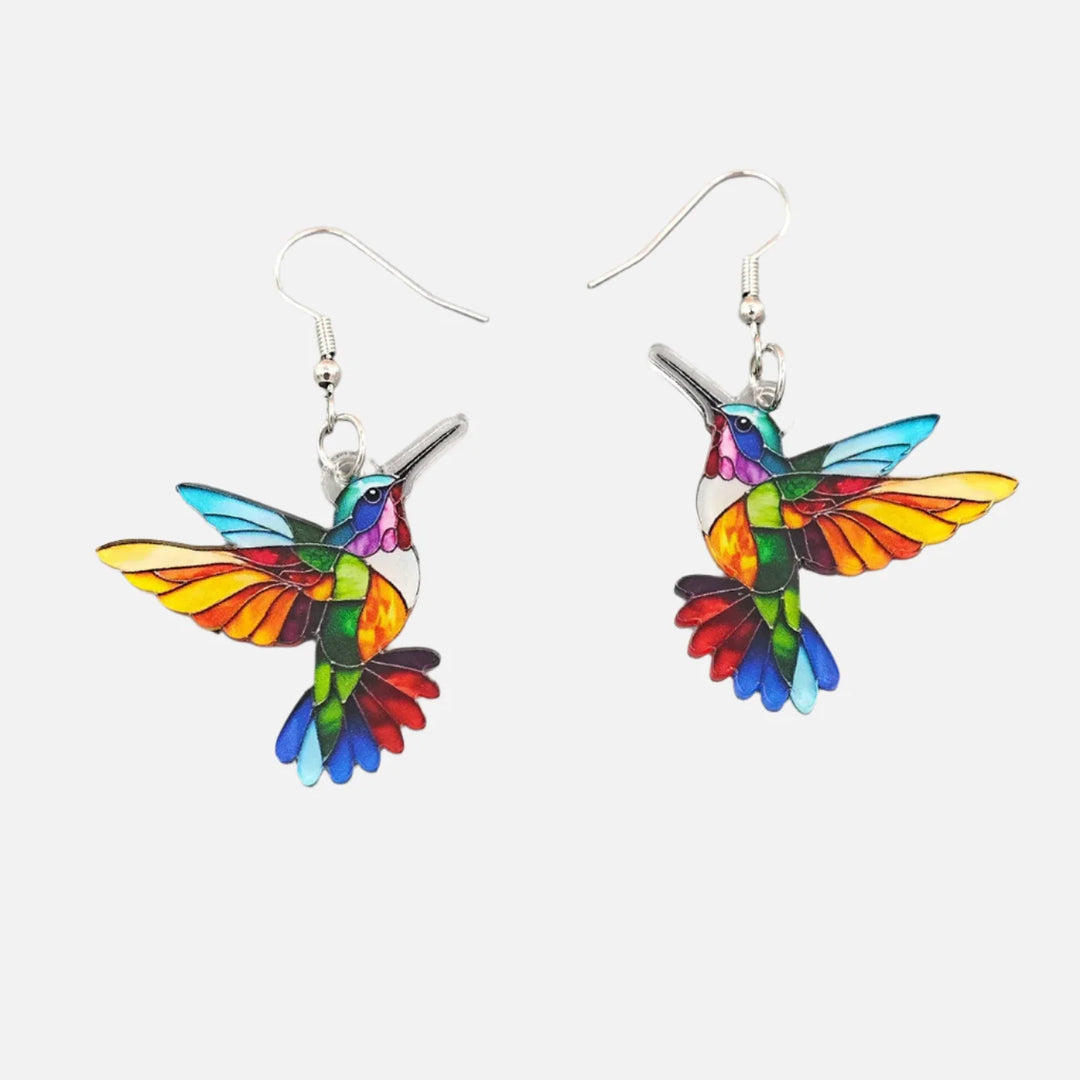Nicolette | Hummingbird Dangle Earrings
