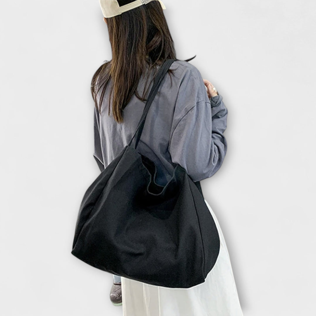 Elle | Large Canvas Shopper Bag