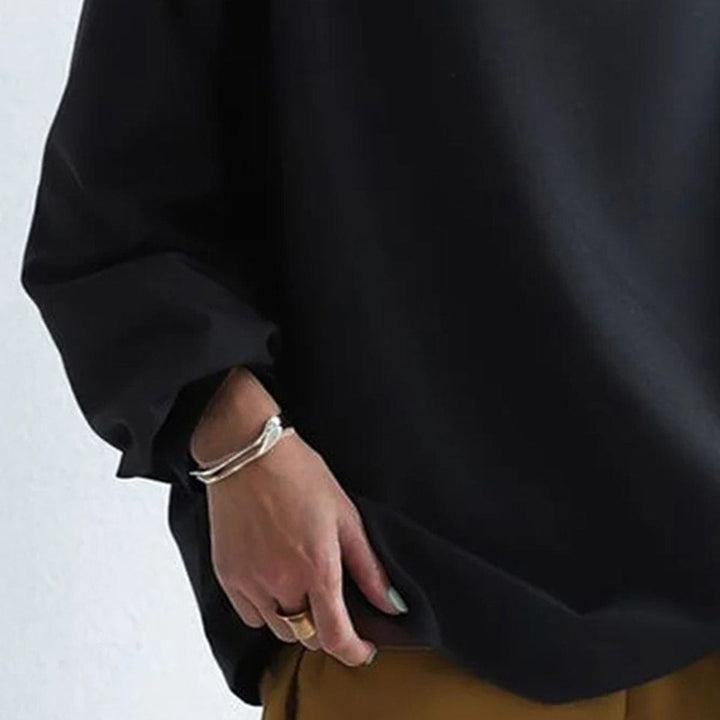 Regina | High-Neck Long-Sleeve Top